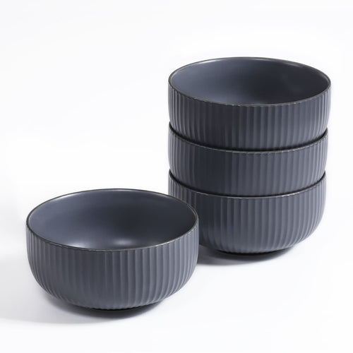 Set de 4 Tazones de Cerámica Multiusos de 46 oz